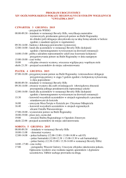 Program Gwiazdka 2015