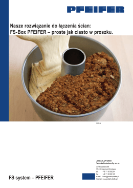 PDF Katalogi FS system - JORDAHL & PFEIFER Technika