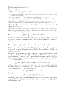 Analiza matematyczna II.1
