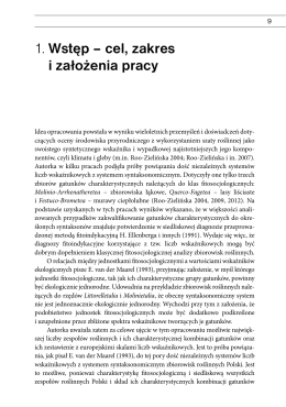 1. Wstęp – cel, zakres i założenia pracy