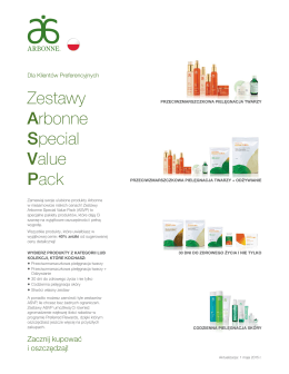 Zestawy Arbonne Special Value Pack
