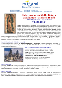 szczegółowe informacje TUTAJ - Parafia pw. Św. Maksymiliana