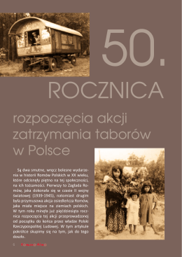 50. rocznica rozpoczęcia akcji zatrzymania taborów w Polsce
