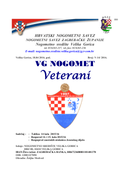 Veterani - Hrvatski nogometni savez
