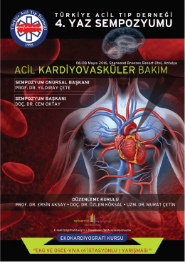 devamı - Türkiye Acil Tıp Derneği