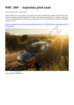 WRC 360° – Argentina před námi