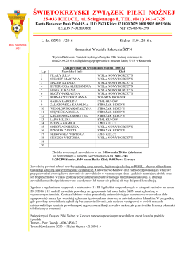 P. Gadecki - Świętokrzyski Związek Piłki Nożnej