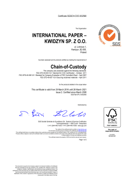 FSC - International Paper