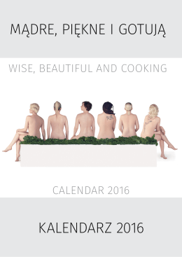 calendar 2016 wise, beautiful and cooking