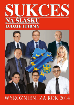 sukces na śląsku 2015 - Śląskie Stowarzyszenie Menadżerów