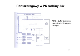 Port szeregowy w PS rodziny 54x
