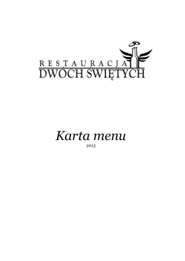 pobierz i zobacz menu restauracji