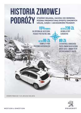 Gazetka Zima 2016 Peugeot1