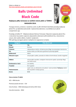 Balls Unlimited Black Code - Polski