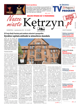 20/2015 - Nasze Miasto Kętrzyn