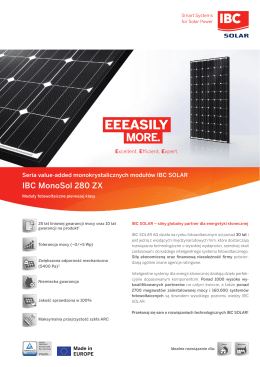 IBC Solar - Ekofachowcy.pl