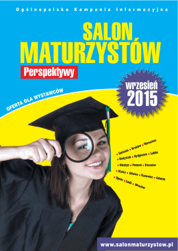 folder 2015 - Salon Maturzystów PERSPEKTYWY 2015