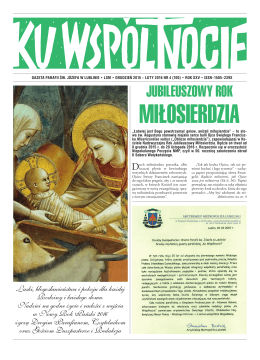 Ku Wspolnocie nr 4/2015 - Parafia św. Józefa w Lublinie