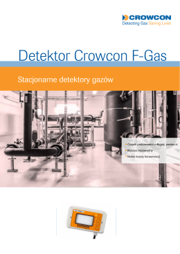 Detektor Crowcon F-Gas