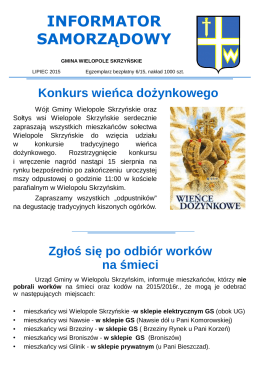 gazetka_6.15 - Gmina Wielopole Skrzyńskie