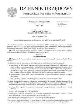 Uchwała Nr VI/77/2015 z dnia 29 kwietnia 2015 r.