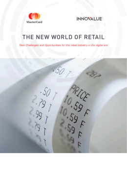 THE NEW WORLD OF RETAIL