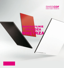 Katalog SwissCDFKatalog (17 stron) pdf / 2,28 MB