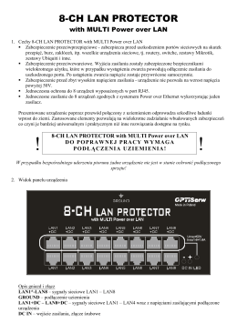 8-CH LAN PROTECTOR