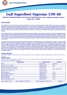 Gulf Superfleet Supreme 15W-40