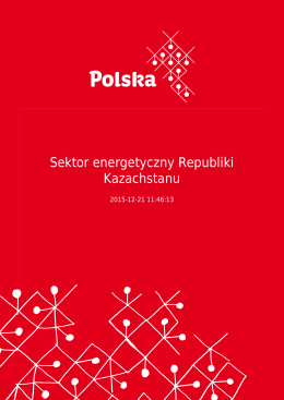 Sektor energetyczny Republiki Kazachstanu