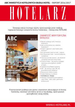 ABC Inwestycji Hotelowych 2015