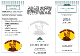 Golden Chicken - piwnicapizza.pl