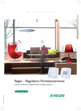Regio – Regulatory Pomieszczeniowe