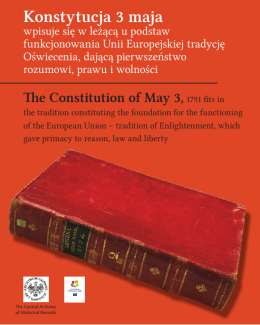 Konstytucja 3 maja - Archiwum Główne Akt Dawnych