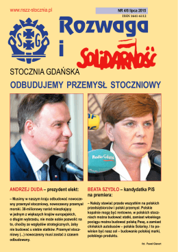 - NSZZ Solidarność Stoczni Gdańskiej