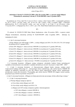 xiv-109-2015 obligacje