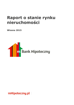 raport - mBank Hipoteczny
