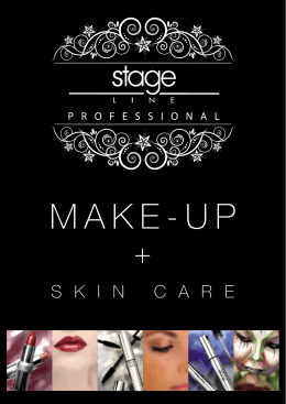 Katalog produktów - Stage Line Professional Make-Up