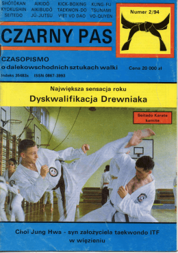 Czarny Pas 12-1994 - Karate-do