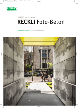 RECKLI Foto-Beton