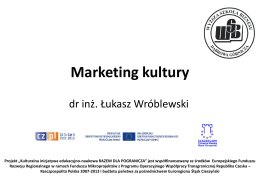 Marketing instytucji kultury cz.2