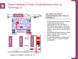 Proces przekodowywania kart - Lotnisko Chopina w Warszawie
