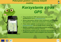 Korzystanie z tras GPS - Natur-Schau