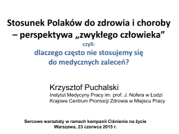 Prezentacja dr K. Puchalski