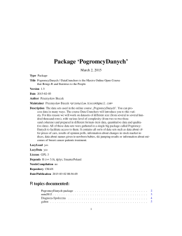 Package `PogromcyDanych`