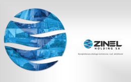 montaż - Zinel Holding SA