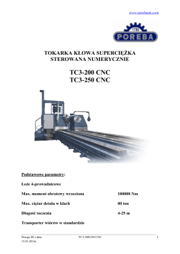 TC3-200 CNC TC3-250 CNC