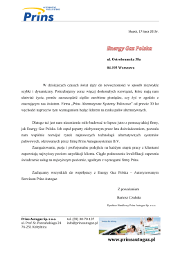 referencje EGP - Energy Gaz Polska
