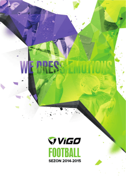 Pobierz katalog - VIGO - stroje sportowe dla Twojej drużyny