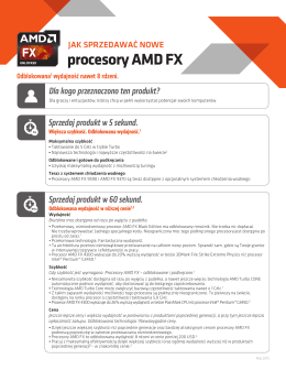 procesory AMD FX - AMD Partner Hub